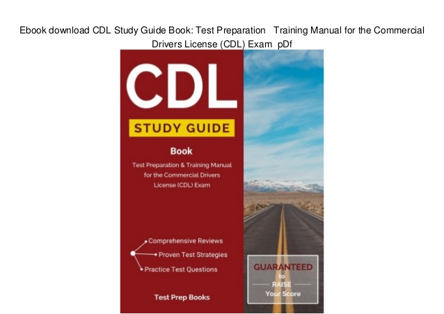 Cdl Drivers Manual Download